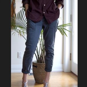 J Crew Grey Cargo Jeans